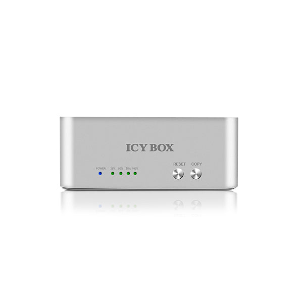 ICY BOX 2 bay JBOD docking and cloning station for SATA HDDs and SSDs with USB 3.0 (IB-120CL-U3) - Sale Now