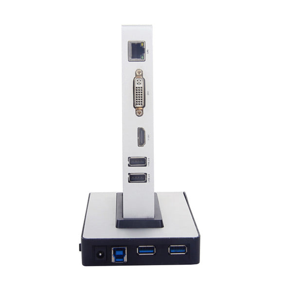 Winstars USB3.0 Multi-task Dual Video  Docking Station with HDD Docking Base - Sale Now