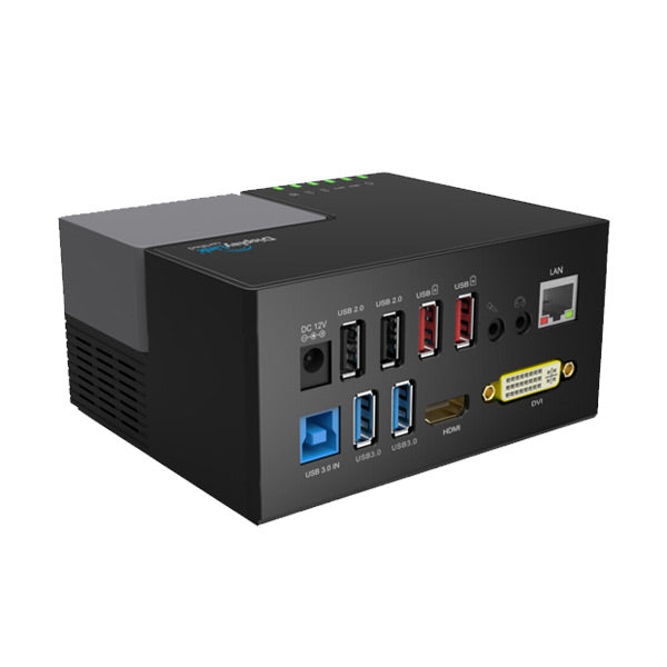 USB3.0 Multi-task Dual Video Docking Station with 1000M Gigabit Network - Sale Now