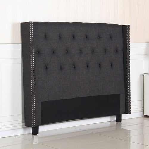Milano Queen Size Charcoal Colour Headboard - Sale Now