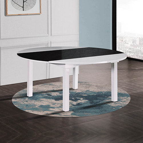 Baily Dining Table Black & White