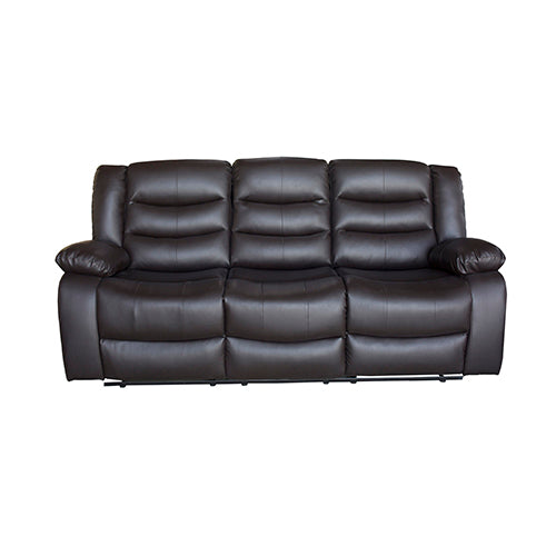 Fantasy Recliner Pu Leather 3R Brown - Sale Now