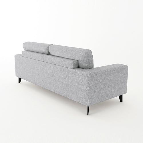 Hopper 2 Seater Fabric Sofa Light Grey Colour - Sale Now