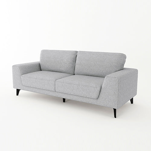 Hopper 3 Seater Fabric Sofa Light Grey Colour - Sale Now