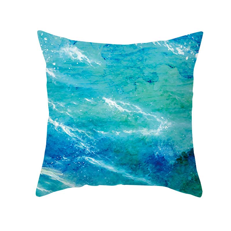 Aqua Ocean Style Cushion Covers 4pcs Pack - Sale Now
