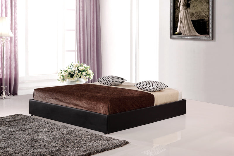 PU Leather King Bed Ensemble Frame - Sale Now