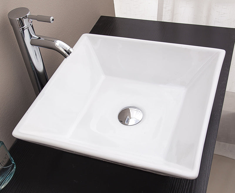 Bathroom Ceramic Rectangular Above Countertop Basin for Vanity - Sale Now