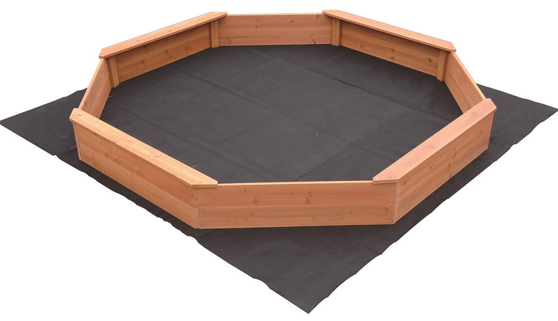 Kids Sand Pit Large Octagonal Wooden Sandpit - Sale Now