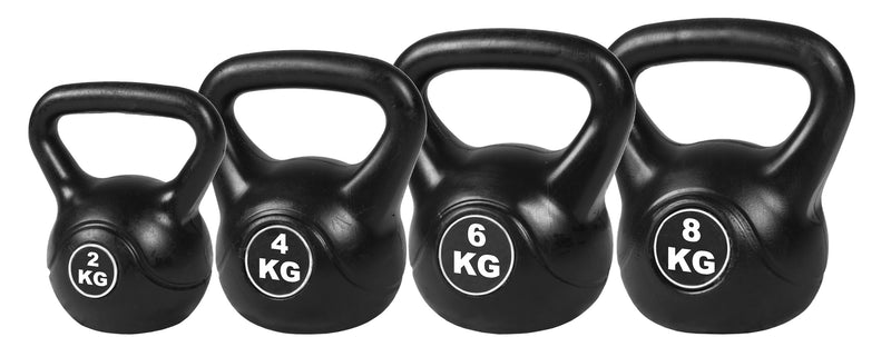 4pcs Exercise Kettle Bell Weight Set 20KG - Sale Now