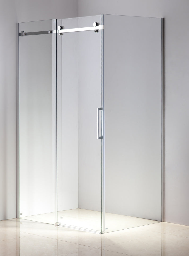Shower Screen 1200x900x1950mm Frameless Glass Sliding Door By Della Francesca