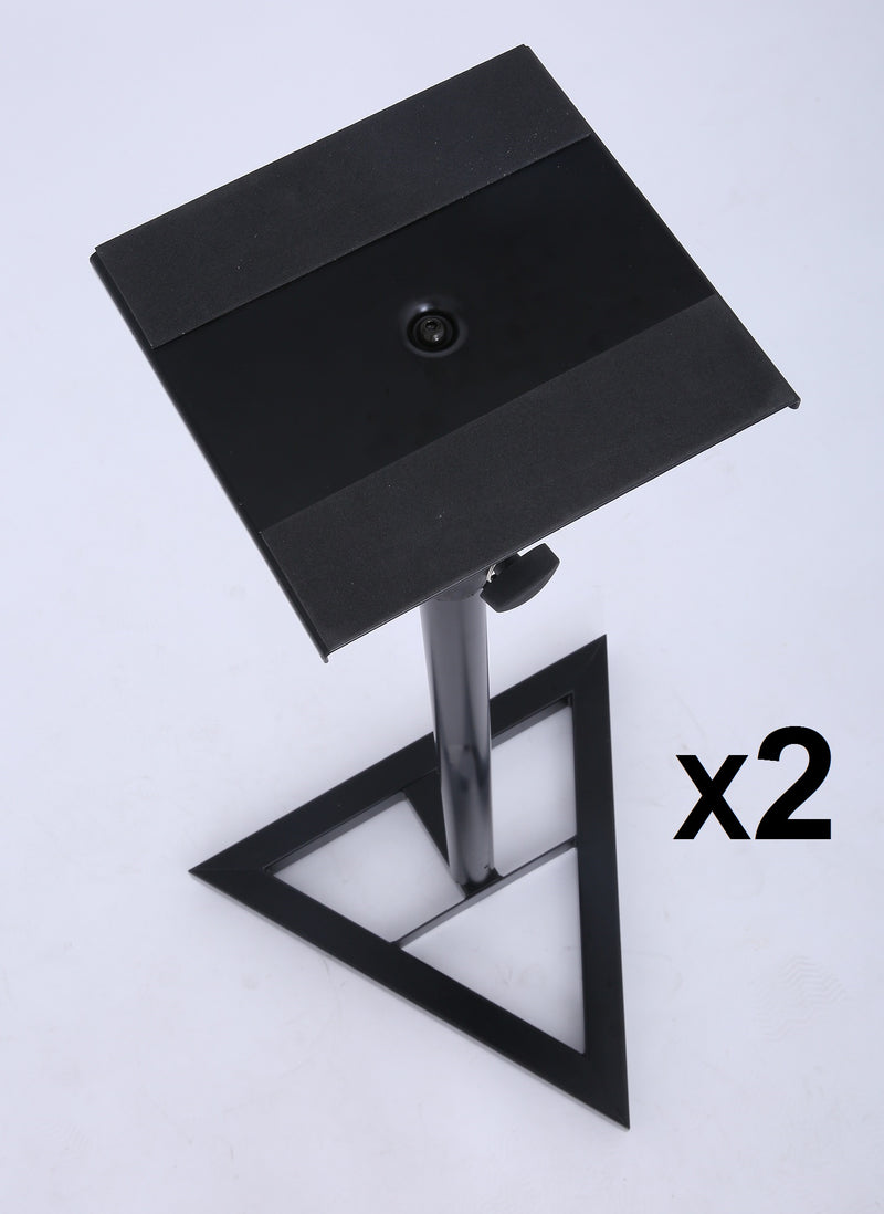2X PA Studio Monitor Speaker Floor Stand - Sale Now
