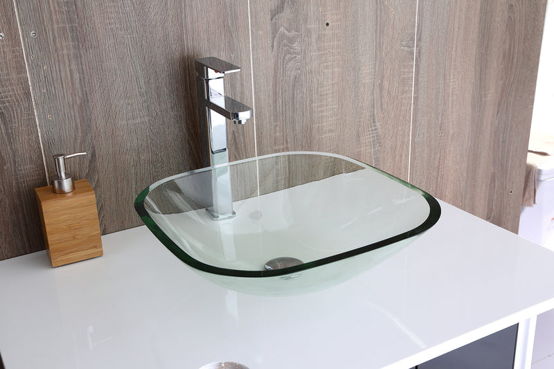 12mm Tempered Glass Above Countertop Basin for Vanity - Sale Now