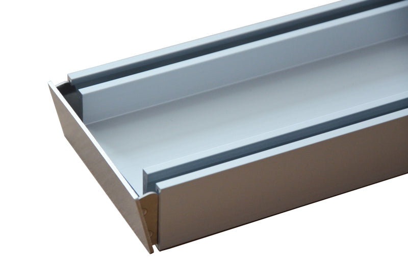 600mm Aluminium Rust Proof Tile Insert Strip Shower Grate Drain Indoor Outdoor - Sale Now