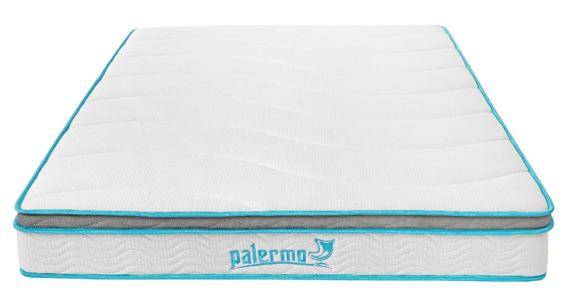Palermo Double 20cm Memory Foam and Innerspring Hybrid Mattress - Sale Now