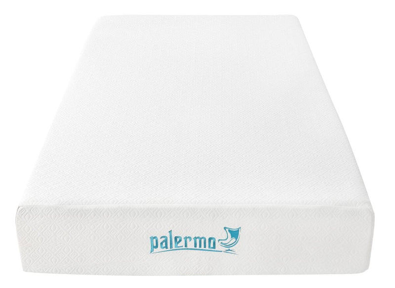 Palermo King Single 25cm Gel Memory Foam Mattress - Dual-Layered - CertiPUR-US Certified - Sale Now