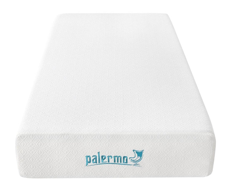Palermo Single 25cm Gel Memory Foam Mattress - Dual-Layered - CertiPUR-US Certified - Sale Now