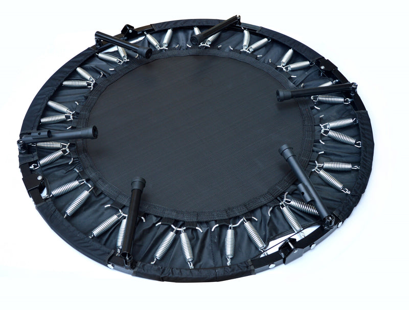 Mini Rebounder Trampoline With Handle Rail - Sale Now