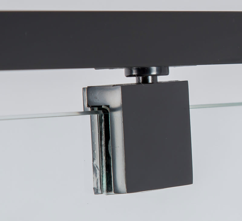 Adjustable Semi Frameless Shower Screen (74~82) x 195cm Australian Safety Glass - Sale Now