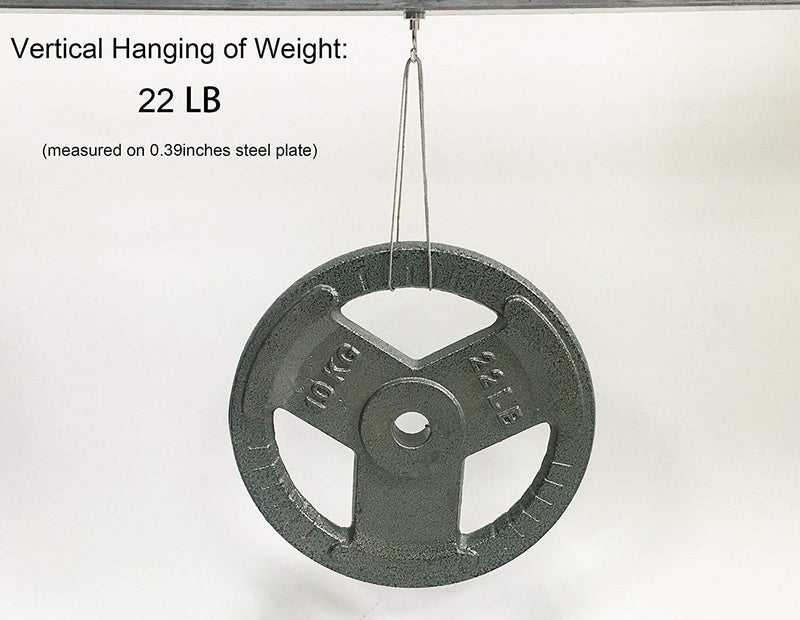 10x Strong Rare Earth N38 Neodymium Magnetic Hanger Holder 10kg Magnet Hooks - Sale Now