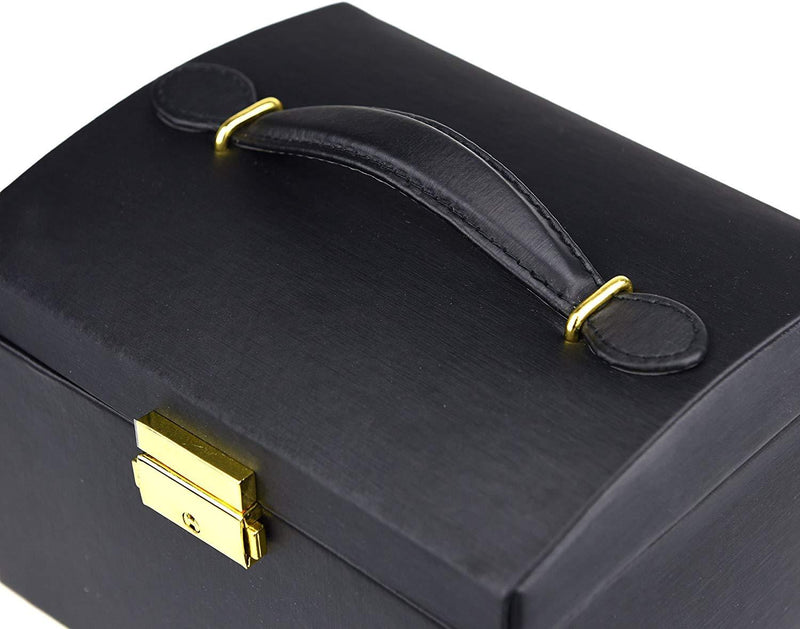 Jewellery Storage Box Girls Rings Necklaces Display Organiser Storage Case - Sale Now