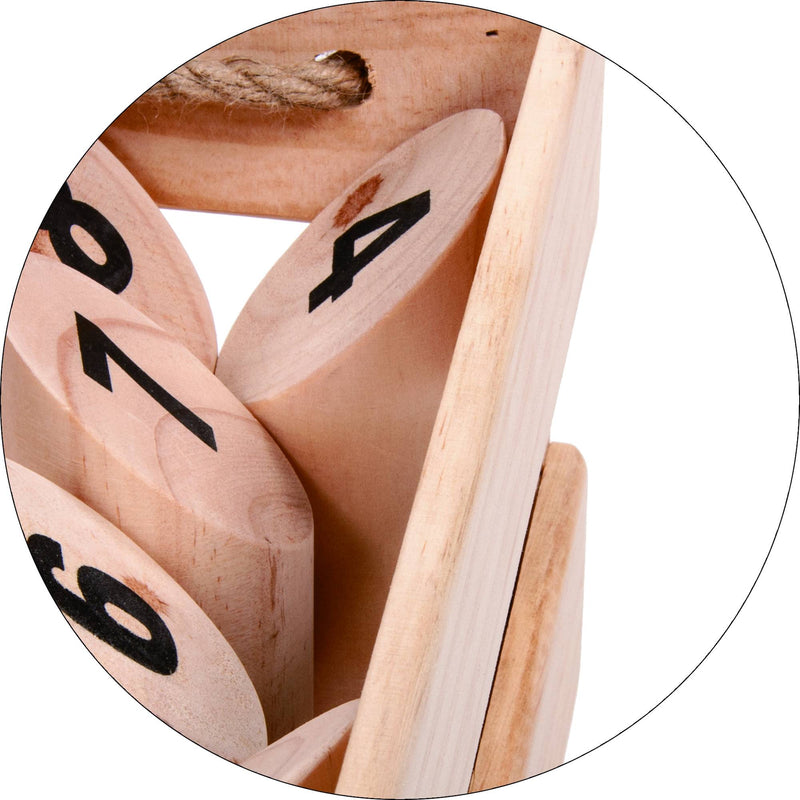 Number Toss Wooden Set Outdoor Games with Carry Case - Sale Now