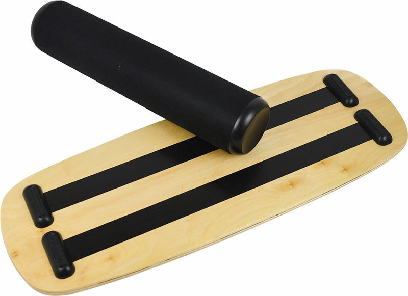 Balance Board Trainer with Adjustable Stopper Wobble Roller - Sale Now