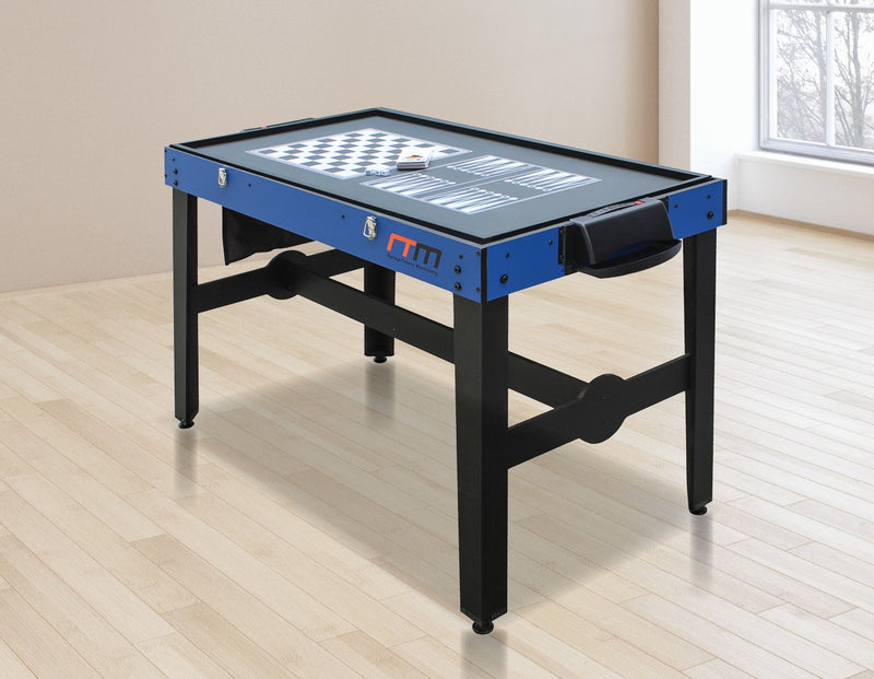 4FT 12-in-1 Combo Games Tables Foosball Soccer Basketball Hockey Pool Table Tennis - Sale Now
