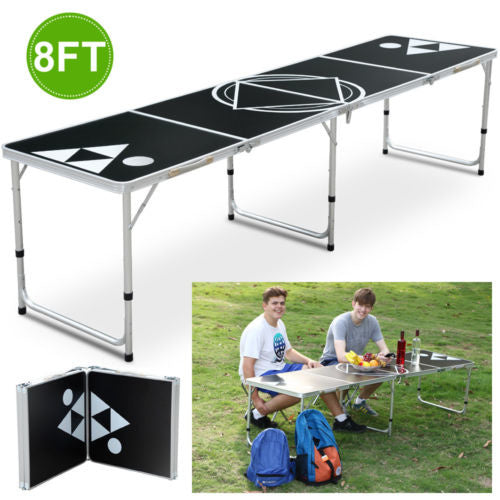 8FT Beer Pong Table - Sale Now