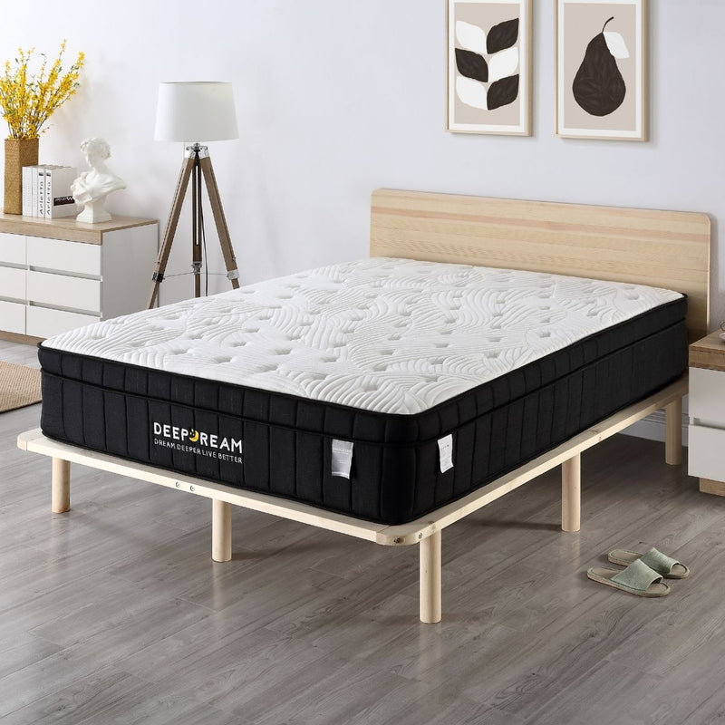 Charcoal Infused Super Firm Pocket Mattress King - Sale Now