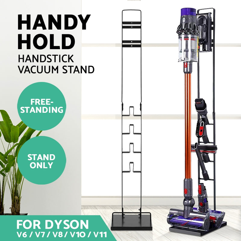 Freestanding Dyson Vacuum Stand Rack Holder Handheld Cleaner V6 7 8 V10 V11 Black - Sale Now
