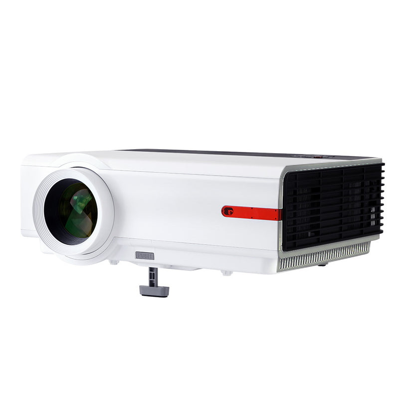 Devanti Mini Video Projector Portable HD 1080P 3200 Lumens Home USB VGA HDMI - Sale Now