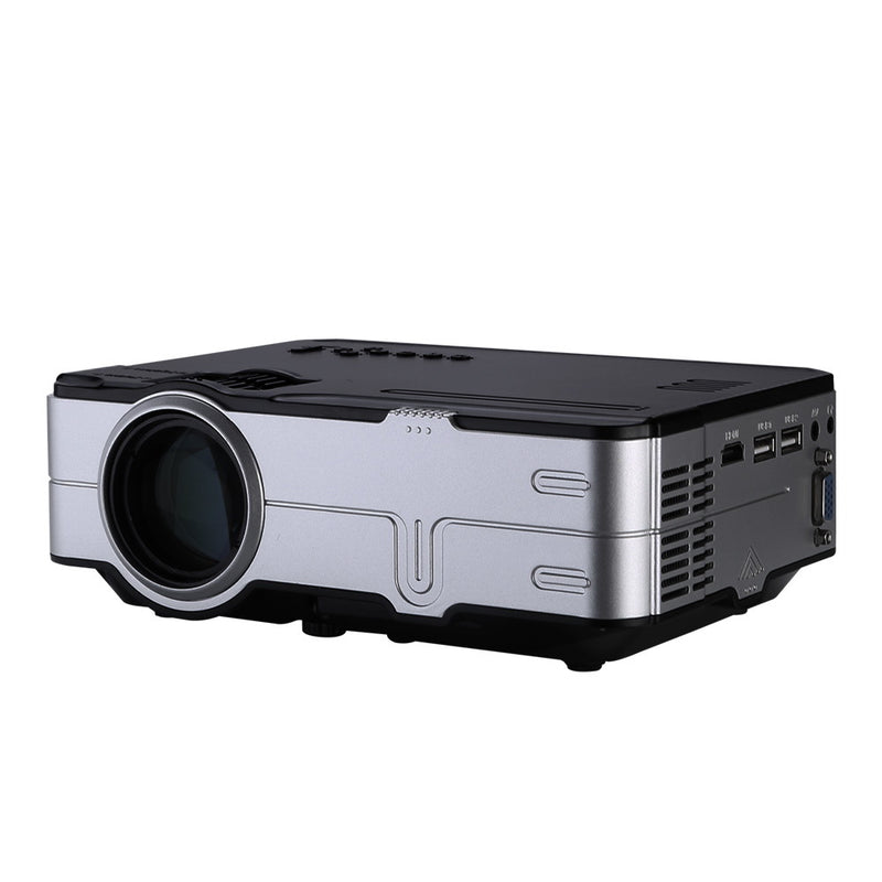 Devanti Mini Video Projector Portable HD 1080P 1200 Lumens Home Theater USB VGA - Sale Now
