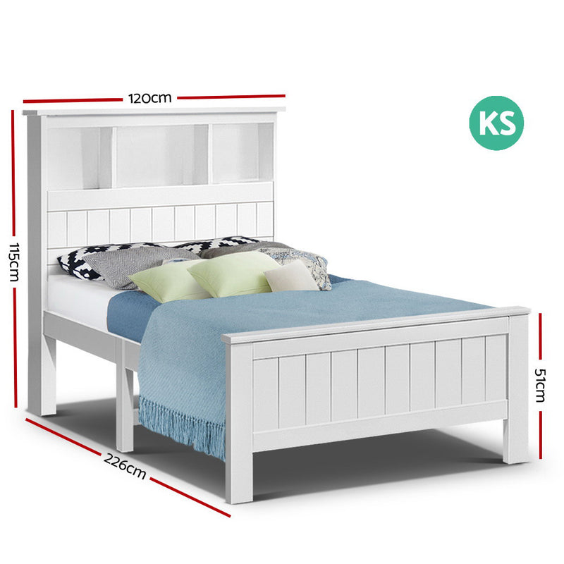 Artiss King Single Wooden Timber Bed Frame - Sale Now