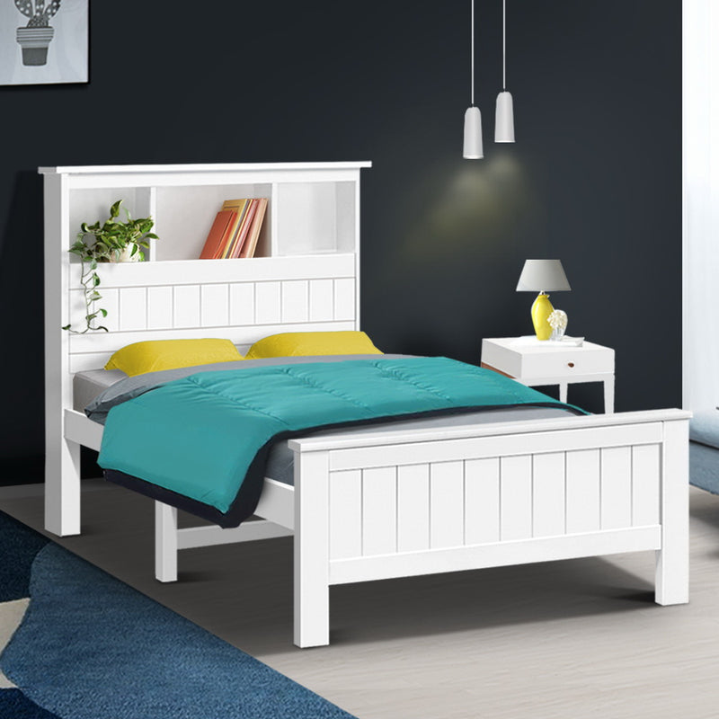 Artiss King Single Wooden Timber Bed Frame - Sale Now