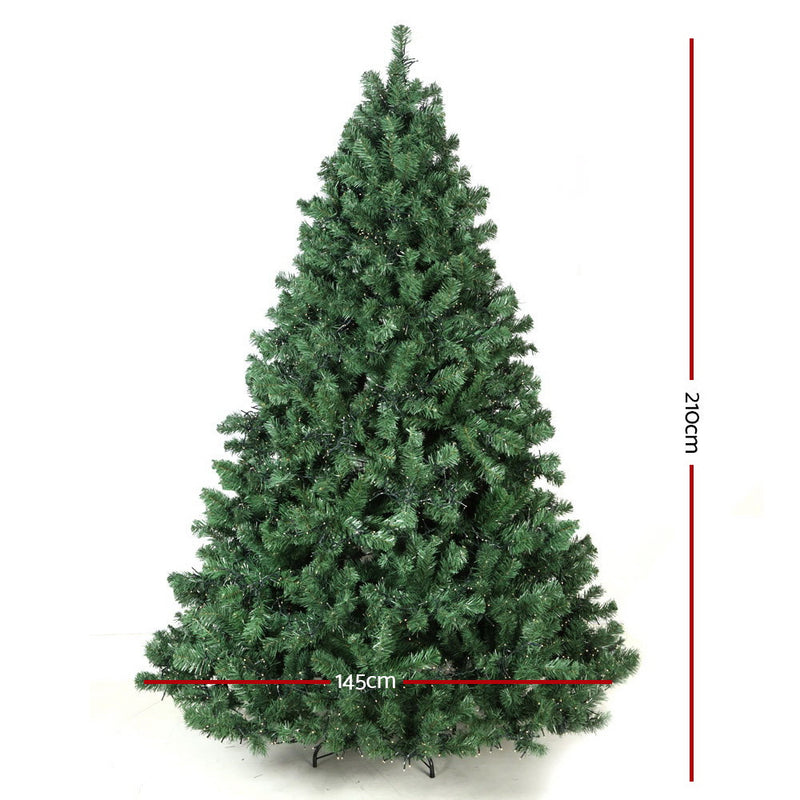 Jingle Jollys 7FT Christmas Tree with LED Lights - Warm White - Sale Now