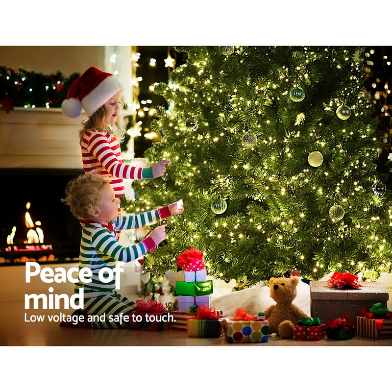 Jingle Jollys 7FT Christmas Tree with LED Lights - Warm White - Sale Now