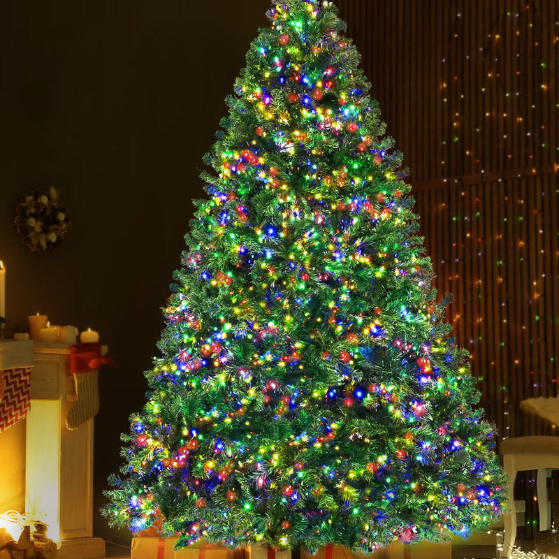 Jingle Jollys Christmas Tree LED 2.1M 7FT Xmas Decorations Green Home Decor - Sale Now