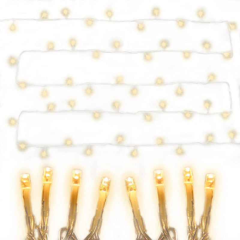 Jingle Jollys 100M 500 LED Christmas String Lights Warm White - Sale Now