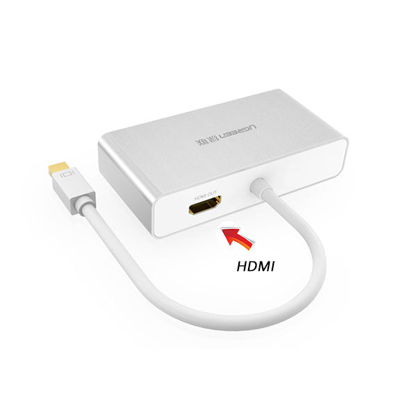 UGREEN 3-in-1 Mini DisplayPort to HDMI&VGA&DVI converter - white (10438) - Sale Now