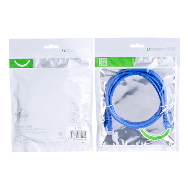 UGREEN Cat6 UTP blue color 26AWG CCA LAN Cable 3M (11203) - Sale Now
