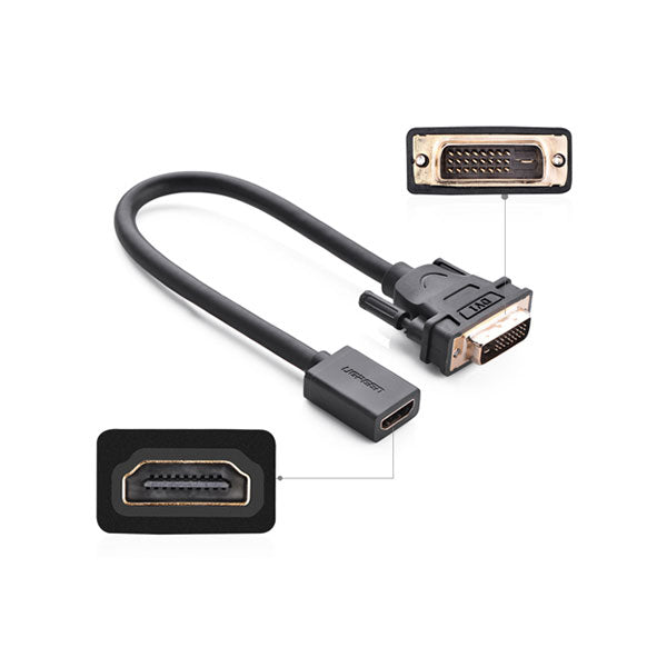 UGREEN DVI male to HDMI female adapter cable (20118) - Sale Now