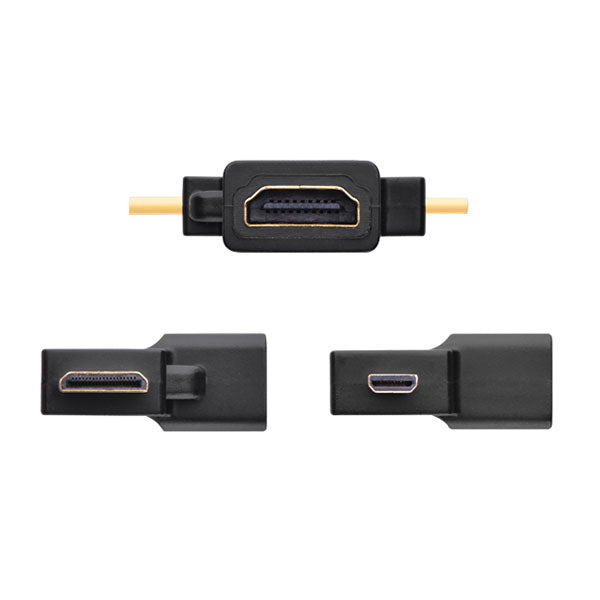 UGREEN Micro HDMI + Mini HDMI Male to HDMI Female Adapter (20144) - Sale Now