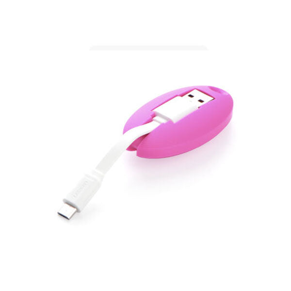UGREEN USB to Micro USB Key Chain Cable - Pink (30310) - Sale Now