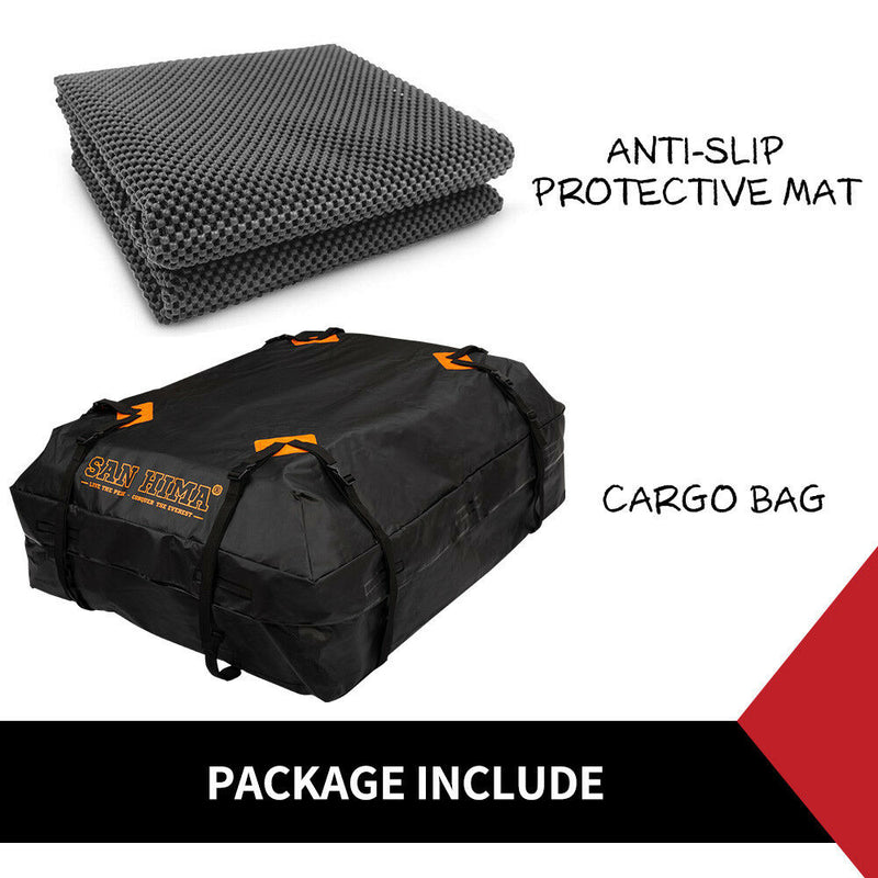 Car Roof Bag Top Rack Travel Cargo Carrier Luggage Storage Bag Waterproof - Sale Now