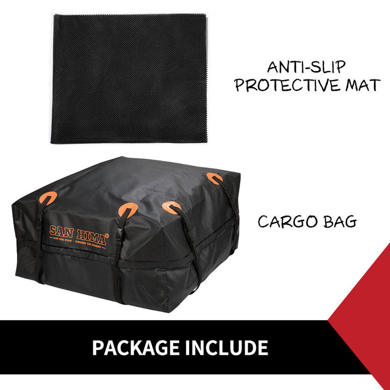 Car Roof Bag Top Rack Travel Cargo Carrier Luggage Storage Waterproof Bag - Sale Now