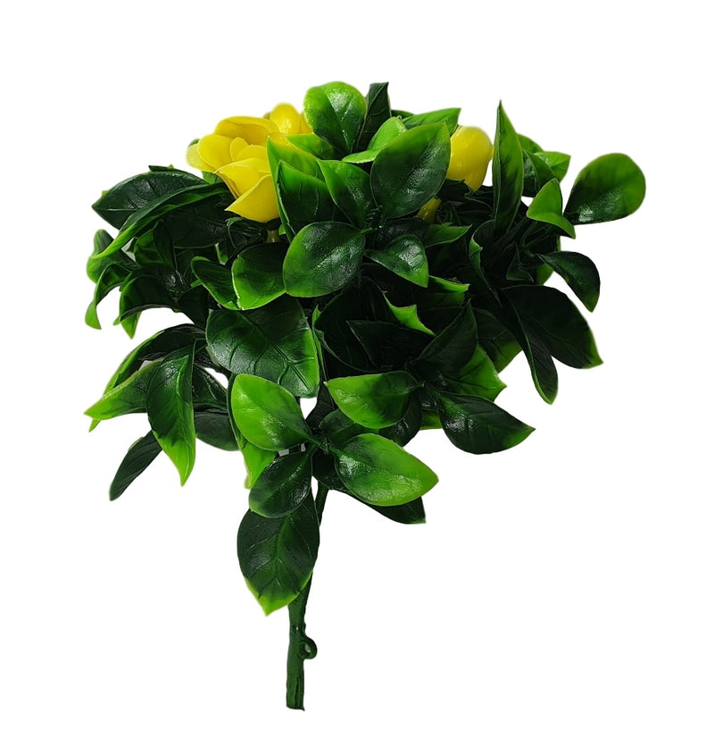 Yellow Rose Vertical Garden / Green Wall UV Resistant Sample - Sale Now