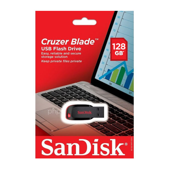 Sandisk Cruzer Blade CZ50 128GB USB Flash Drive - Sale Now