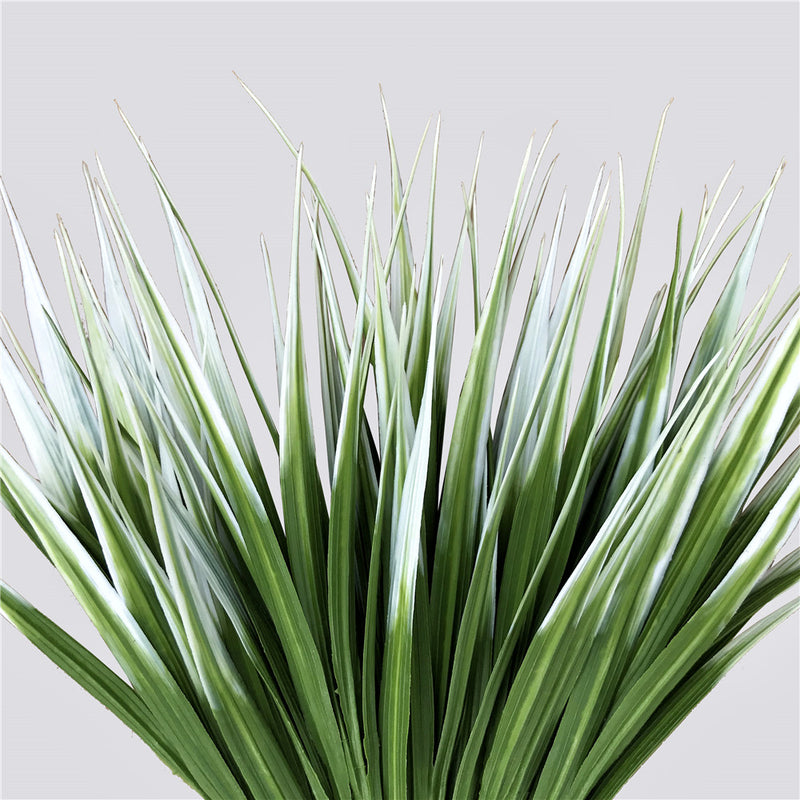 White Tipped Grass Stem UV Resistant 35cm - Sale Now
