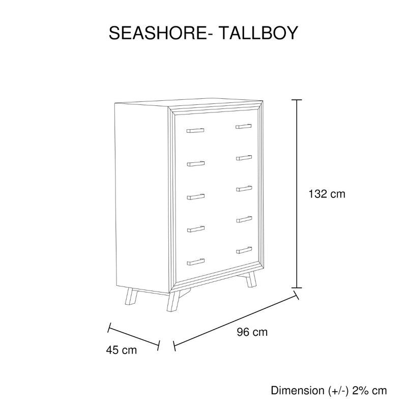 Seashore 2/3 Drawer Tallboy - Sale Now