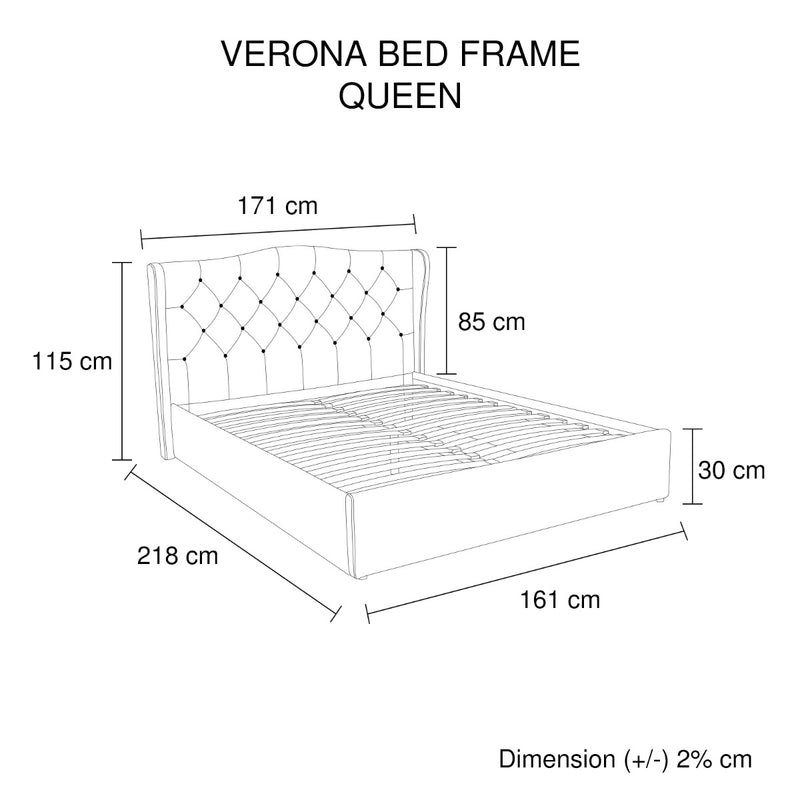 Gaslift Bed (Verona) - Sale Now